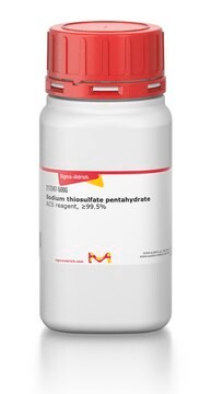 Sodium Thiosulfate Pentahydrate — ACS Reagent